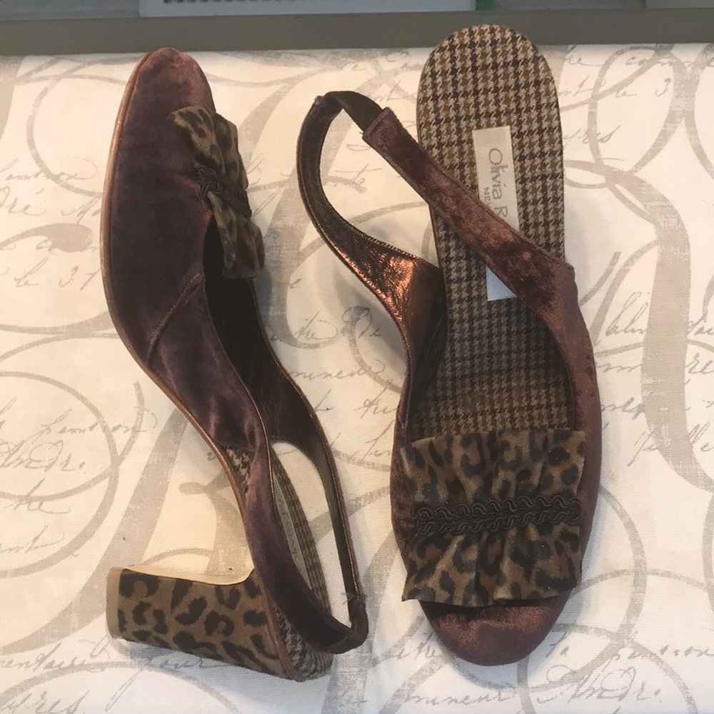 Olivia Rose Tal velvet pumps